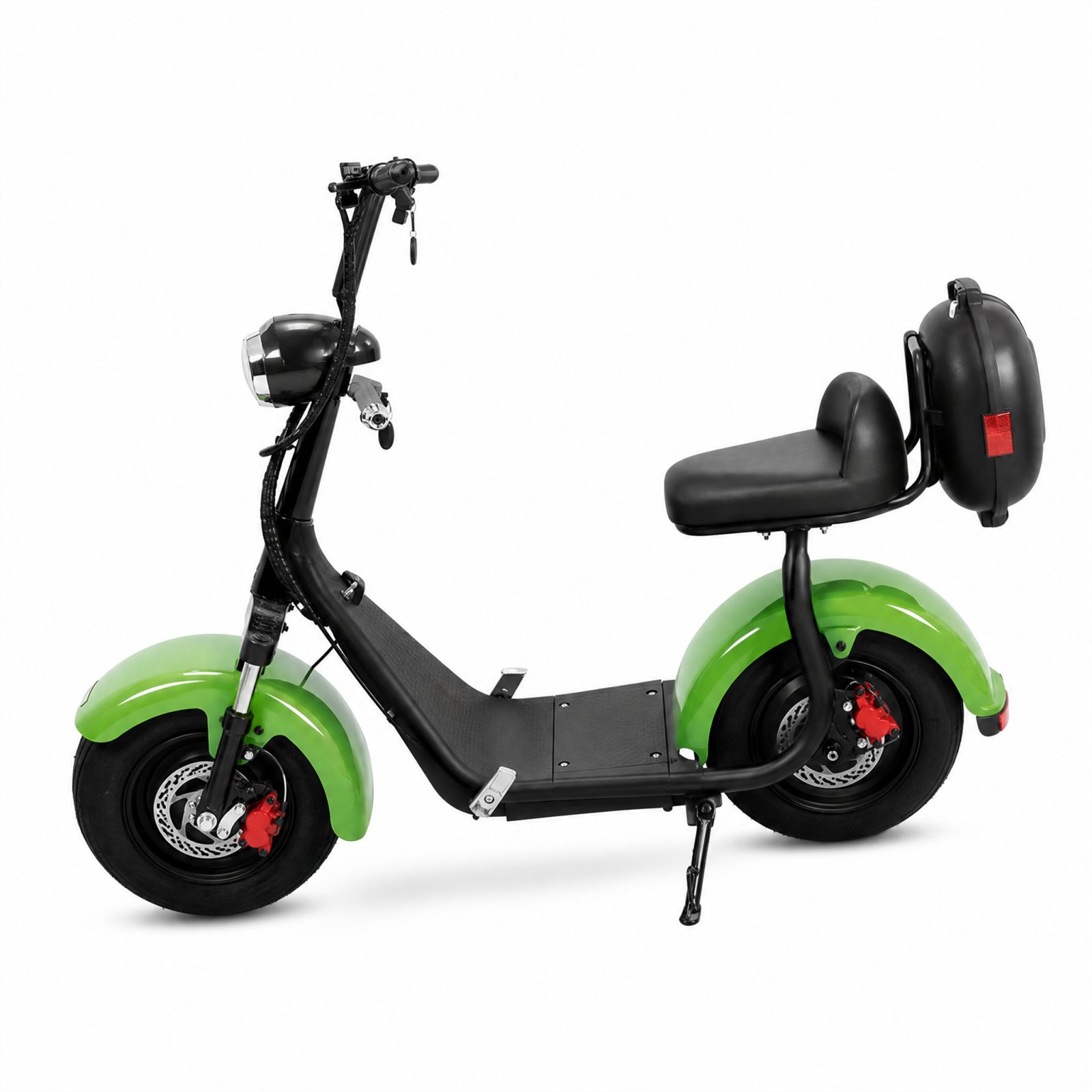 Scooter Elétrica M9 com Bagageiro Traseiro