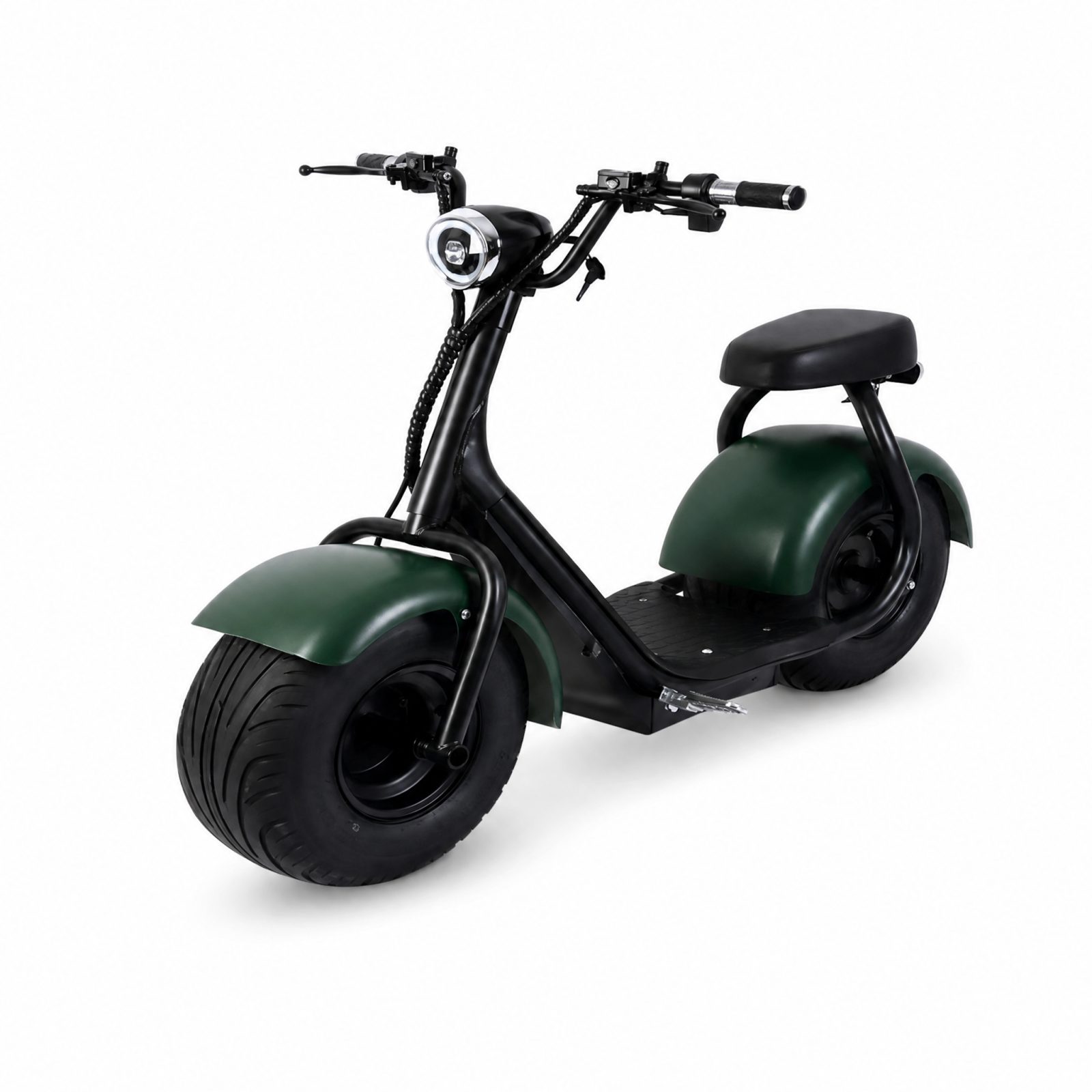 Scooter Elétrica Custom M8 Verde